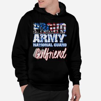 Proud Patriotic Army National Guard Girlfriend Usa Flag Hoodie | Crazezy DE
