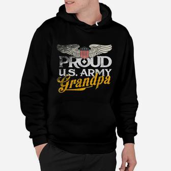 Proud Us Army Grandpa Shirt Veterans And Memorial Day Gifts Hoodie | Crazezy