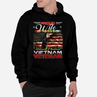 Proud Wife Of Vietnam Veteran Tshirt Gift For Women Hoodie | Crazezy DE