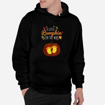 Pumpkin Gifts Cute Expecting Mom Hoodie | Crazezy