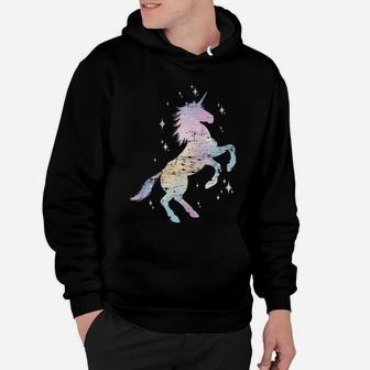 Rainbow Animal Fairy Unicorn Lover Girls Women Gift Unicorn Hoodie | Crazezy