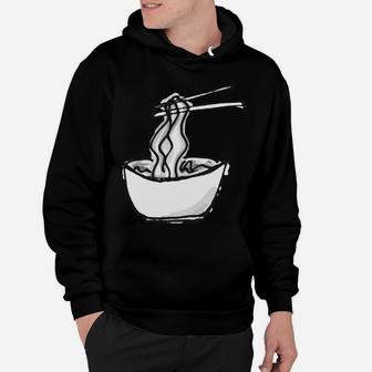 Ramen Life Funny Graphic Noodles Soup Lovers Hoodie | Crazezy CA