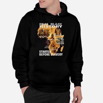 Real Black History Start With Slavery Hoodie - Thegiftio UK