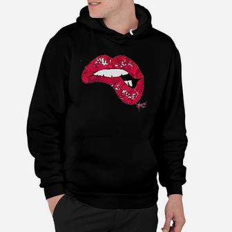 Red Lips Hoodie | Crazezy