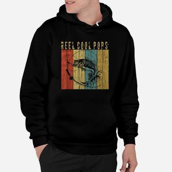 Reel Cool Pops Fishing Grandpa Shirt Hoodie - Thegiftio UK
