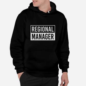 Regional Manager Office Boss Management Hoodie | Crazezy DE