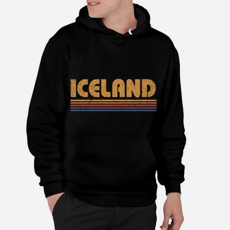 Retro Iceland Vintage Sweatshirt Hoodie | Crazezy AU