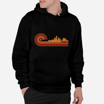 Retro Milwaukee Cityscape - Milwaukee Wi Skyline Hoodie | Crazezy CA