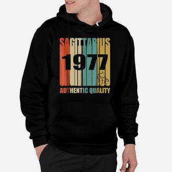 Retro Sagittarius 1977 Vintage 41St Birthday Shirt Hoodie | Crazezy