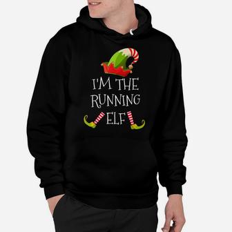 Running Elf Matching Family Group Christmas Hoodie | Crazezy