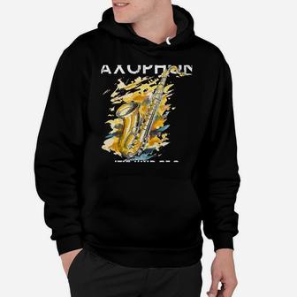 Saxophone Lover Saxophone Player Musician Musical Gift Tee Hoodie | Crazezy