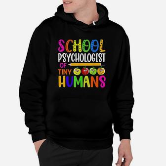 School Psychologist Of Tiny Humans Hoodie | Crazezy