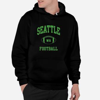 Seattle Classic Football Arch Basic Hoodie | Crazezy DE