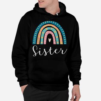 Sister Rainbow Sibling Gifts Women Family Matching Birthday Hoodie | Crazezy DE