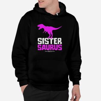 Sister Saurus Rex Cute Strict Sibling Hoodie | Crazezy DE
