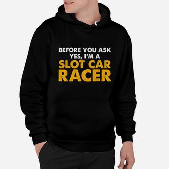 Slot Car Racing Ask Race Track Racer Hoodie - Monsterry UK
