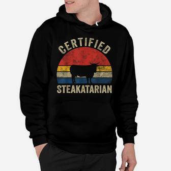 Smoked Meat Bbq Pitmaster Grilling Retro Vintage Gift Hoodie | Crazezy UK