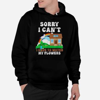 Sorry I Can'ts Artwork Hoodie - Monsterry