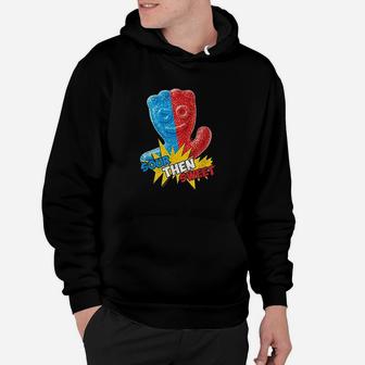 Sour Patch Kids Candy Sour Then Sweet Burst Hoodie - Thegiftio UK