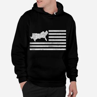 Southern States American Flag Graphic Hoodie | Crazezy DE