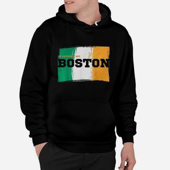 St Patricks Day Boston Massachusetts Irish Hoodie - Thegiftio UK