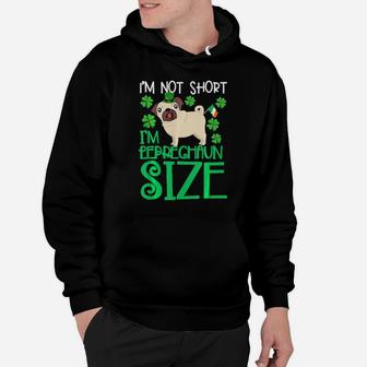 St Patricks Day Shirt For Women Leprechaun Size Pug Irish Hoodie - Monsterry AU