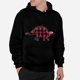 Stegosaurus Santa Hat Christmas Dinosaur Lover Gift Hoodie | Crazezy AU