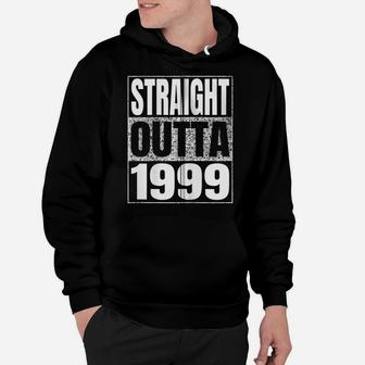 Straight Outta 1999 22Th Birthday Funny 22 Years Old Zip Hoodie Hoodie | Crazezy UK