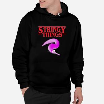 Stringy Things Fuzzy Magic Worm On A String Dank Meme Gift Hoodie | Crazezy DE