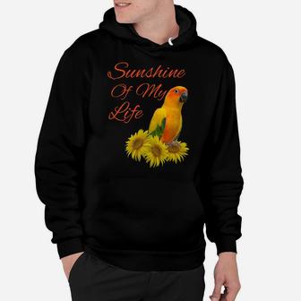 Sun Conure Parrot Sunshine Sunflower Premium T-Shirt Hoodie | Crazezy CA