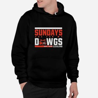 Sundays Are For My Dawgs Hoodie | Crazezy UK