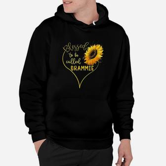 Sunflower Heart Blessed To Be Called Grammie Hoodie | Crazezy CA