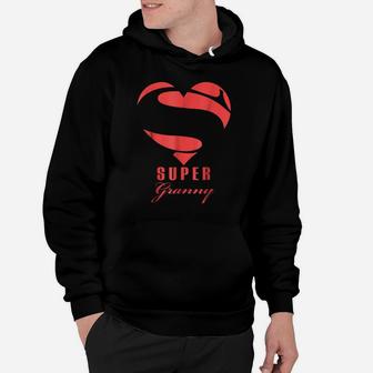 Super Granny Superhero T Shirt Gift Mother Father Day Hoodie | Crazezy DE