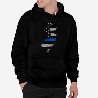 Support Law Enforcement New Jersey Nj State Police Hoodie | Crazezy