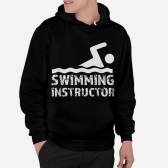Swimming Instructor Lesson Swim Coach Hoodie | Crazezy DE