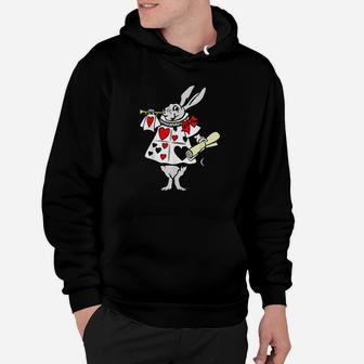 T Bunny Playing Music Hoodie | Crazezy UK