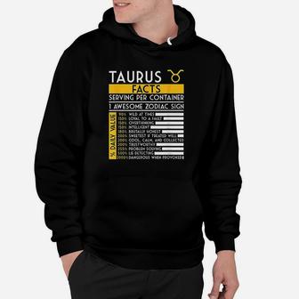 Taurus Facts Hoodie - Thegiftio UK