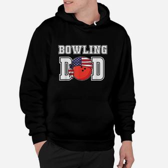 Ten Pin Bowlers Team Player Fathers Gifts For Bowling Dad Hoodie | Crazezy