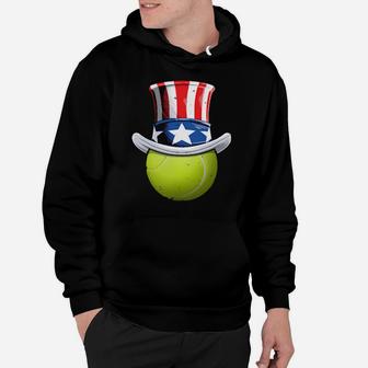 Tennis Ball 4Th Of July Uncle Sam American Flag Hoodie - Monsterry