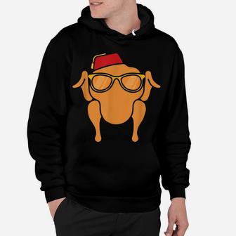 Thanksgiving Shirt Turkey Head Funny Gift For Friends Hoodie | Crazezy
