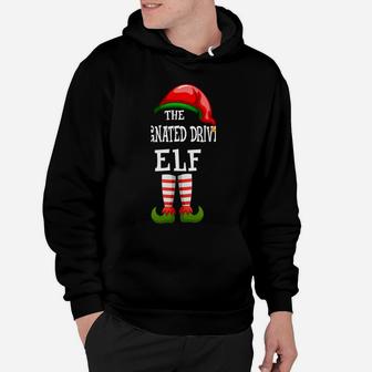The Designated Driver Elf Family Matching Group Gifts Pajama Sweatshirt Hoodie | Crazezy AU