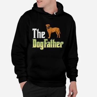The Dogfather Bullmastiff Funny Dog Owner Father’ Day Hoodie | Crazezy