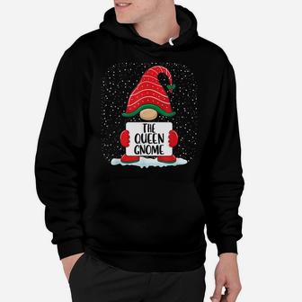 The Queen Gnome Funny Family Matching Group Christmas Gift Hoodie | Crazezy