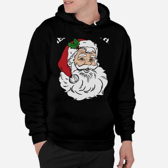 There's Some Hos In This House Funny Christmas Santa Claus Sweatshirt Hoodie | Crazezy CA