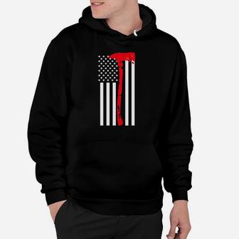 Thin Red Line Hoodie | Crazezy