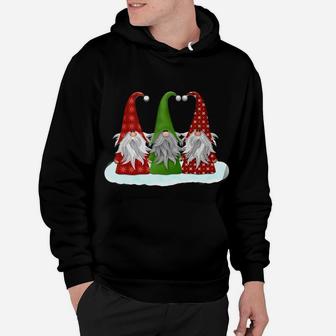 Three Nordic Gnomes Christmas Hoodie | Crazezy