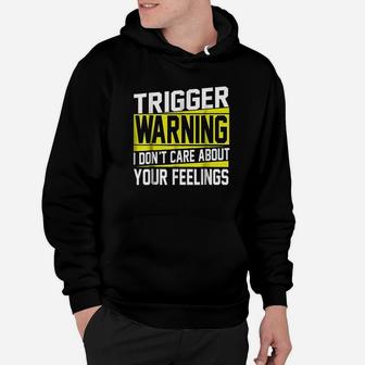 Trigger Warning Snowflakes Beware Pro Free Speech Hoodie | Crazezy DE