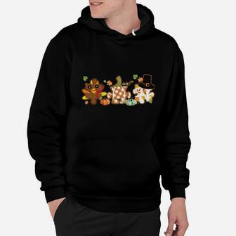 Tu Puzzle Autism Awareness Turkey Pumpkin Fall Autumn Hoodie - Monsterry