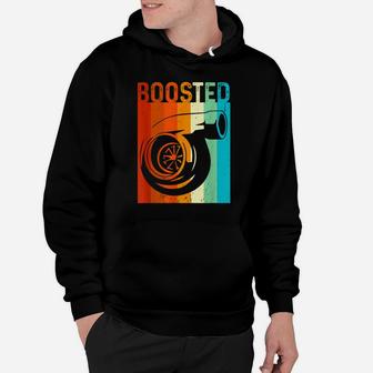 Turbo Car Boost Boosted Turbocharger Auto X Retro Race Hoodie | Crazezy UK
