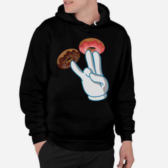 Two In The Pink, One In The Stink - Glazed Doughnuts Sweatshirt Hoodie | Crazezy CA